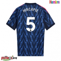 Camiseta Arsenal Piero Hincapie #5 Visitante Equipación 2025-26 manga corta